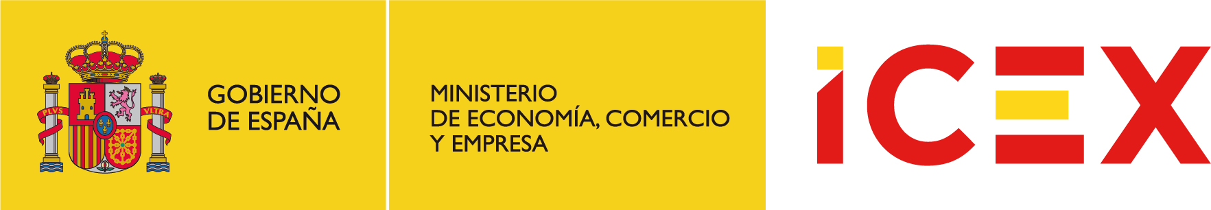 Logo ICEX Ministerio Economía 2024